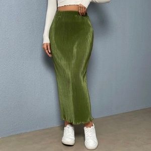 SHEIN SXY Elastic Waist Pencil Skirt